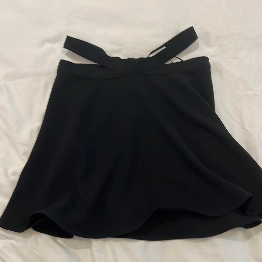 Black cut out skirt- like new